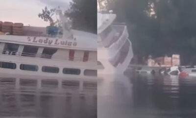 embarcacao bate em pedra