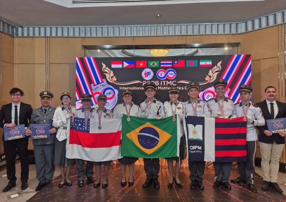 estudantes de manaus conquistam medalhas em concurso internacional de matemática na tailândia