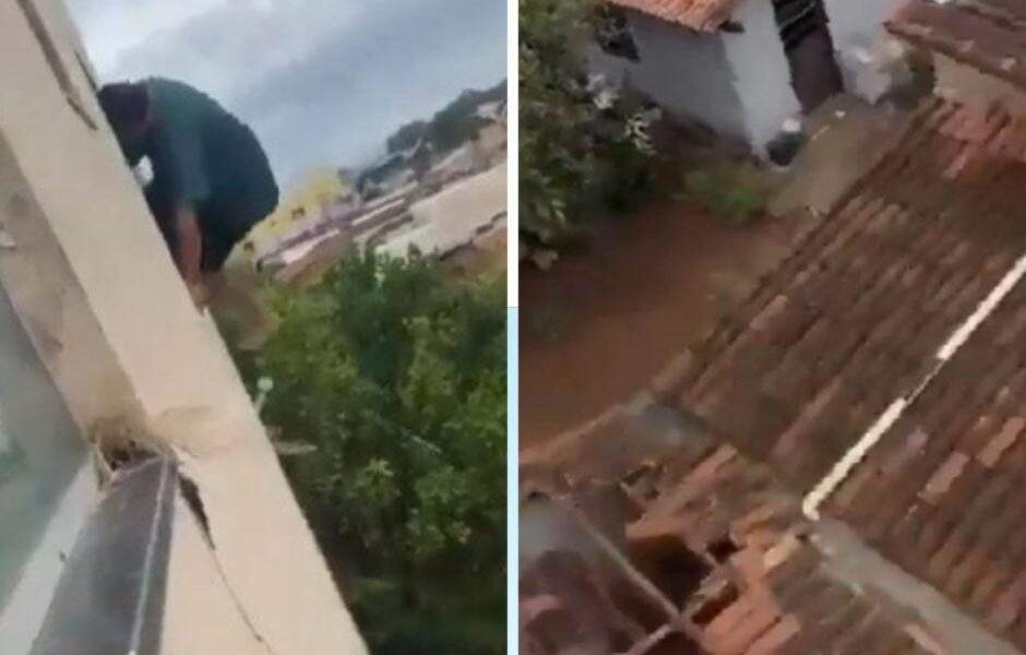 homem morre apos fugir por janela