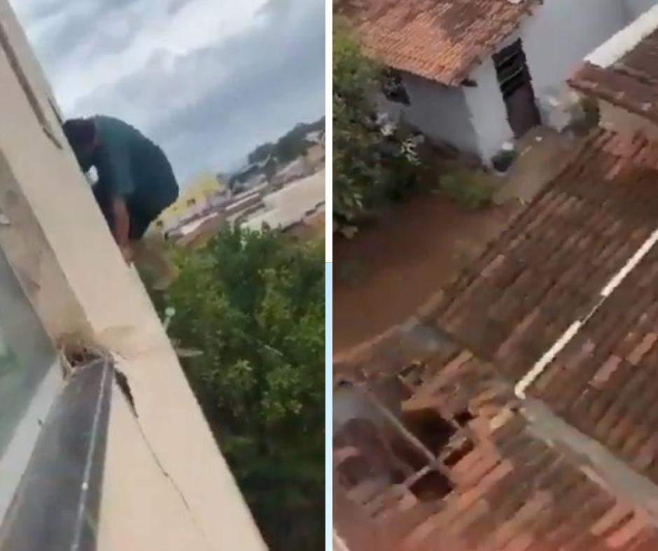 homem morre apos fugir por janela