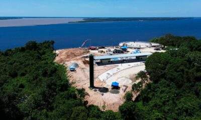 Avanços nas Obras do Parque Mirante Encontro das Águas em Manaus / Foto : Divulgação