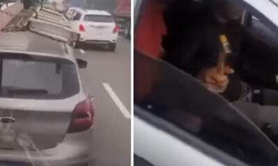 motorista impede passagem de ambulancia