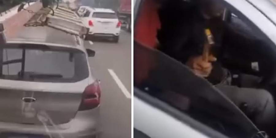 motorista impede passagem de ambulancia