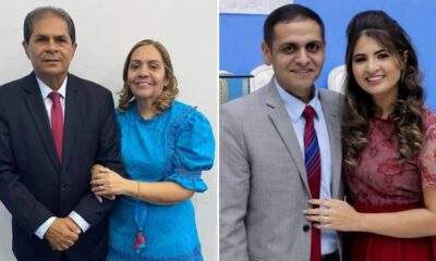 pastor Sales Batista e a Missionária Raquel Viegas e Kennedy Salles e Luciana Salles / Foto : Divulgação