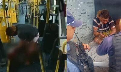 suspeito de esfaquear mulher e preso 1