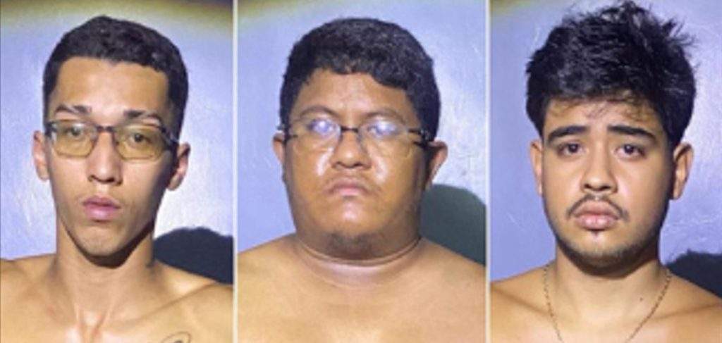 trio de sequestradores