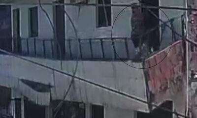 varanda desaba com avo e neto