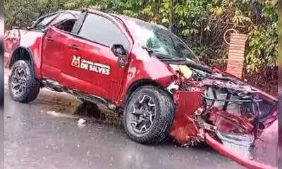 veiculo capota com vereadores