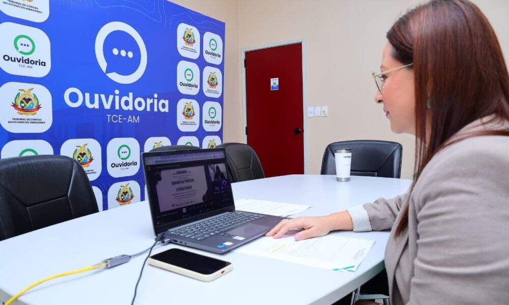 webinário do tce am reúne ouvidorias e destaca importância da participação cidadã na gestão pública