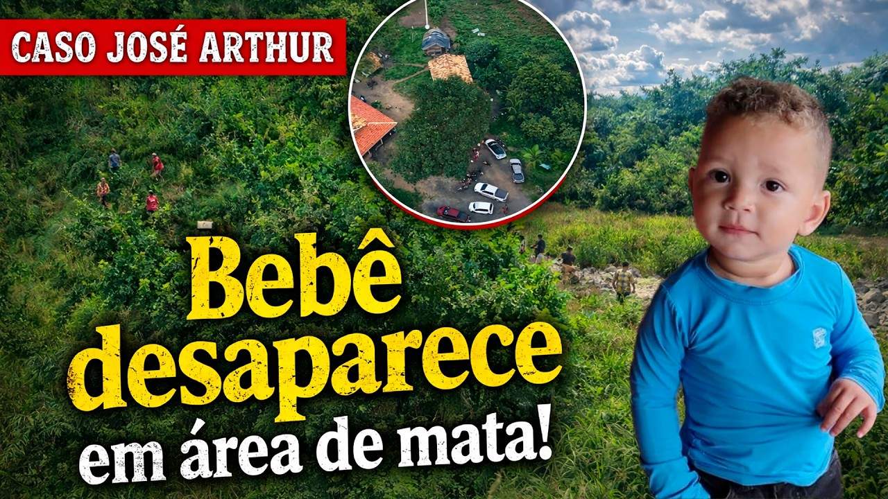 Caso José Arthur: Bebê desaparece em área de mata de Eldorado do Carajás