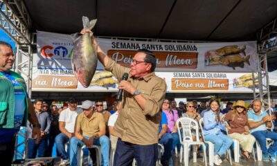 coari distribui 40 toneladas de peixe e beneficia 10 mil famílias em ação solidária na semana santa