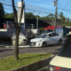 colisão entre carros termina em incêndio e deixa dois feridos na avenida efigênio salles