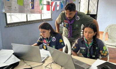 Escoteiros do Amazonas ganham destaque mundial em concurso internacional de radioamadorismo / Foto : Divulgação
