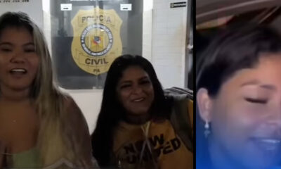 mulheres presas a caminho do garimpo