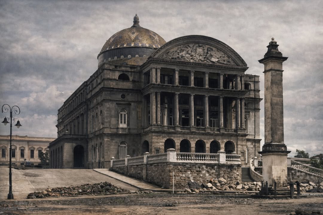 O primeiro Monumento de Abertura dos Portos / Foto : Divulgação