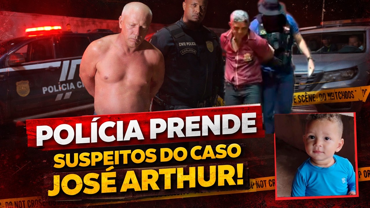 Caso José Arthur: Polícia prende vizinhos suspeitos de sequestro de bebê desaparecido no Pará!