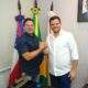 prefeito e novo secretário da seminf