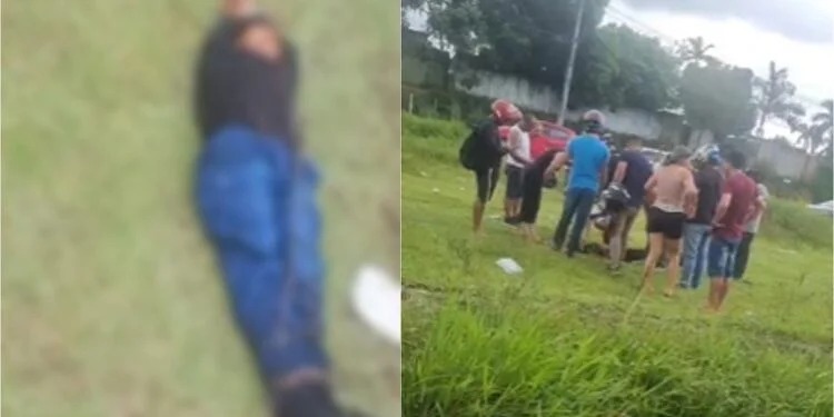 vÍdeo homem é encontrado com mãos e pés amarrados na av. das torres, em manaus; caso será investigado