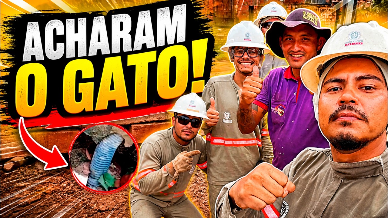 Homem que desafiou eletricistas tem “gato” de energia descoberto!