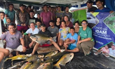 com apoio do idam, pescadores de tefé retomam pesca do tambaqui após período de defeso