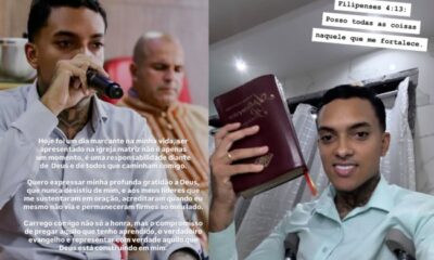 mc brinquedo é apresentado em igreja após anunciar saída do funk; veja