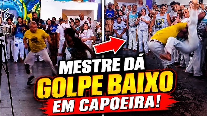 mestre de capoeira arremessa adolescente no chao durante batizado e revolta a internet