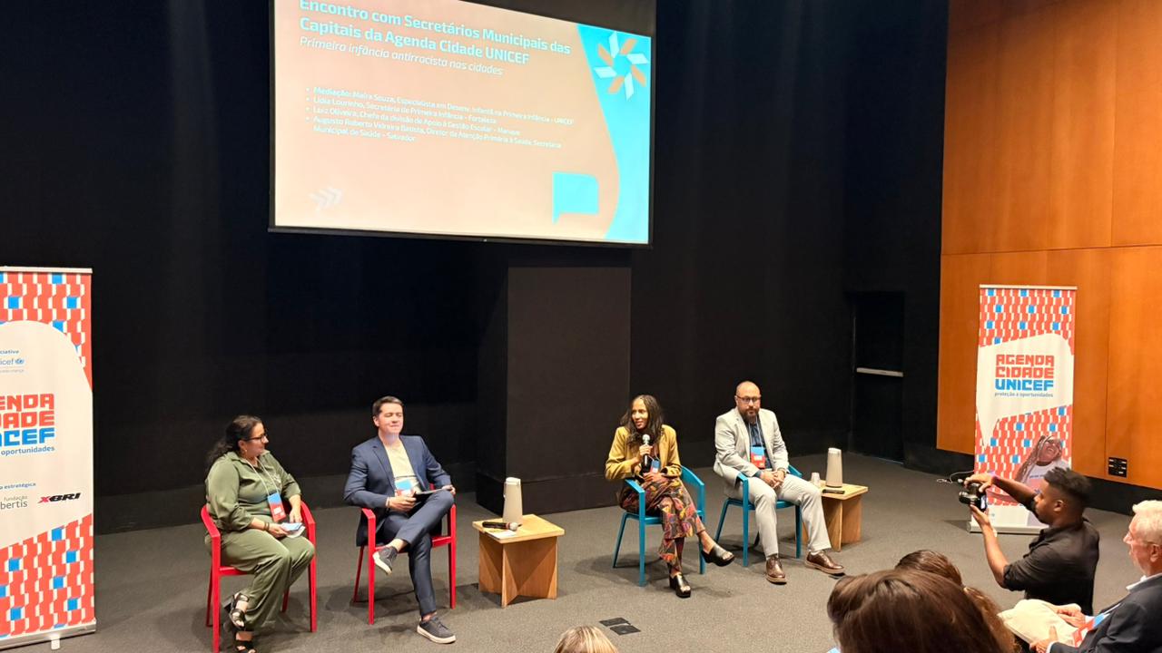 prefeitura de manaus apresenta agenda de primeira infância antirracista em encontro do unicef no rio de janeiro