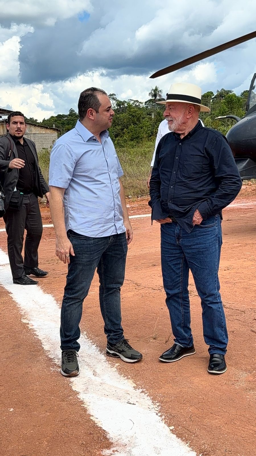 roberto cidade acompanha visita do presidente lula ao amazonas (2)