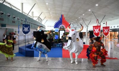 amazonastur apresenta receptivo especial no aeroporto de manaus para receber turistas do festival de parintins 2026 (1)