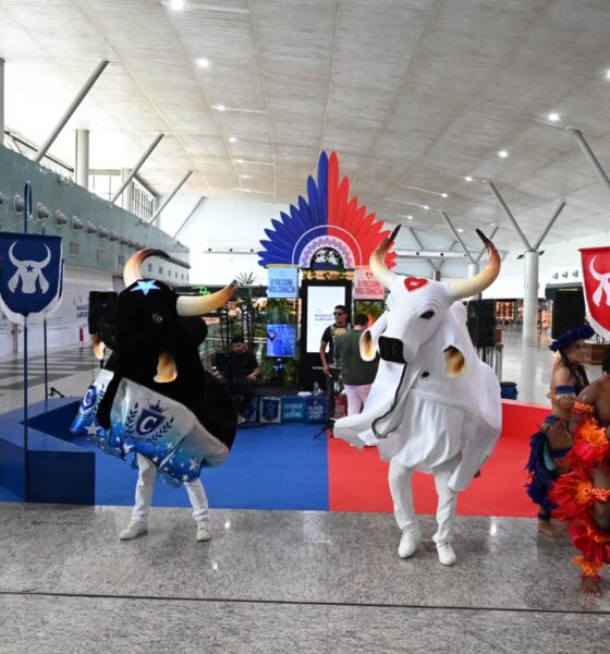 amazonastur apresenta receptivo especial no aeroporto de manaus para receber turistas do festival de parintins 2026 (1)