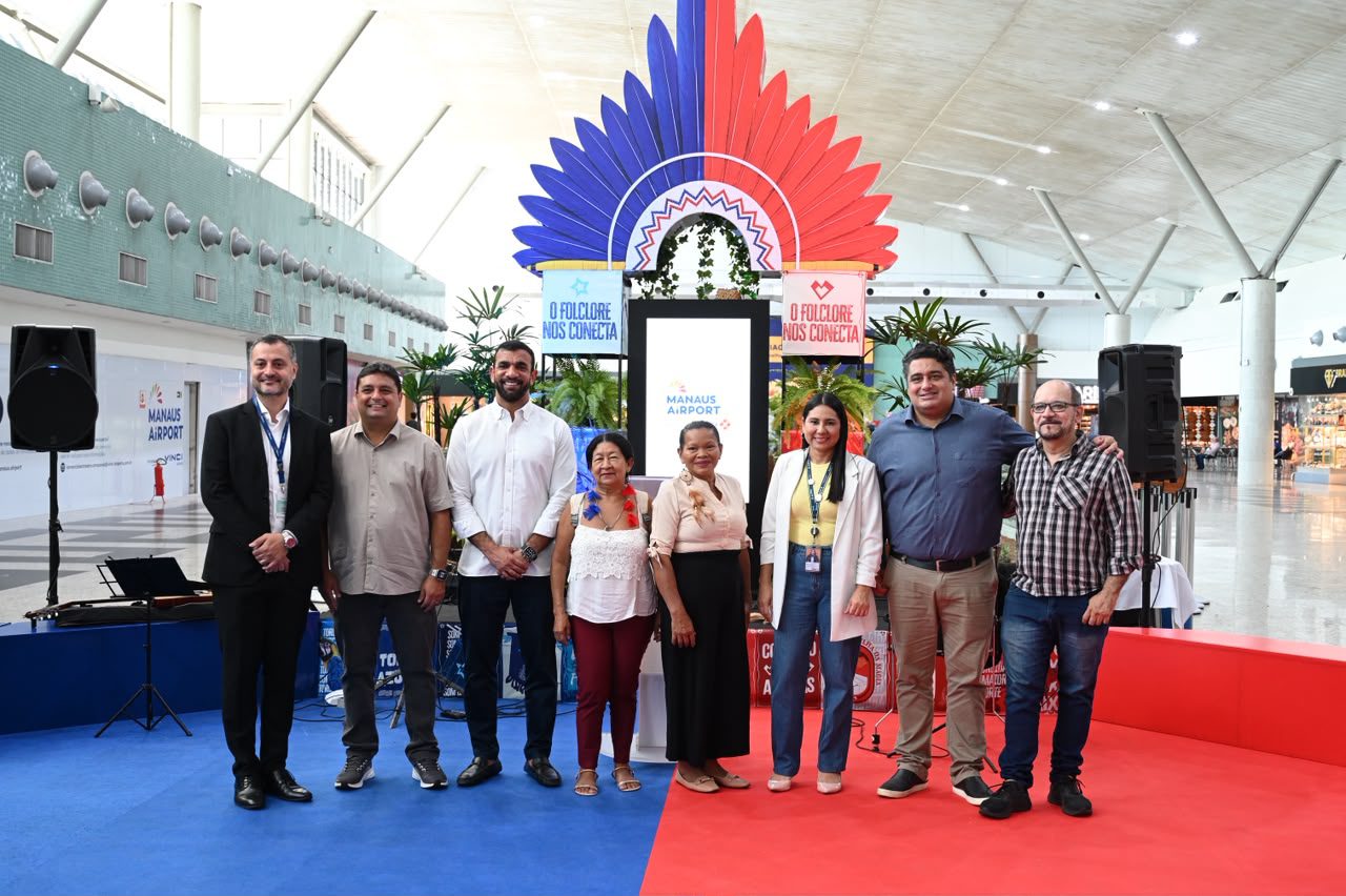 amazonastur apresenta receptivo especial no aeroporto de manaus para receber turistas do festival de parintins 2026 (2)