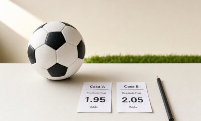 Como a comparação de odds pode ajudar a melhorar a tomada de decisão em jogos de futebol