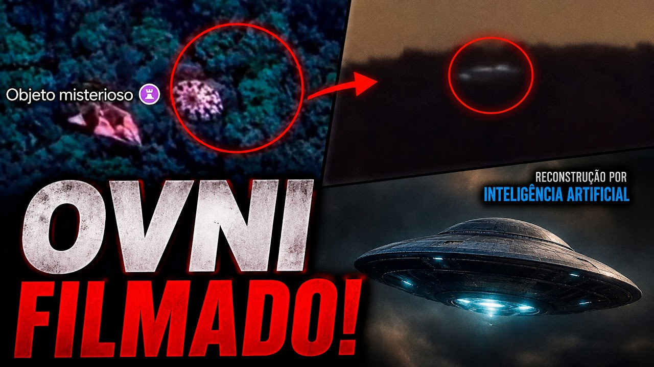 Influencer flagra OVNI GIGANTE em CAMPO LARGO no PARANÁ e imagens são IMPRESSIONANTES!