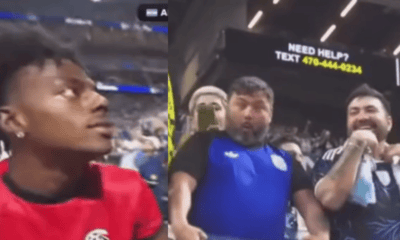 fifa abre investigação após torcedores argentinos fazerem gestos racistas contra ishowspeed