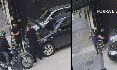 pegadinha do assalto falso