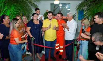 prefeito renato junior inaugura nova biblioteca da semulsp e amplia investimento na formação da comunidade e dos trabalhadores da limpeza pública
