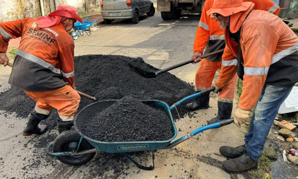 prefeitura de manaus intensifica revitalização asfáltica no bairro são francisco e atende demanda da comunidade na zona sul 4