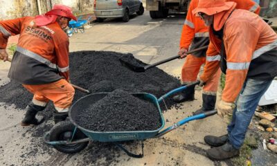 prefeitura de manaus intensifica revitalização asfáltica no bairro são francisco e atende demanda da comunidade na zona sul 4