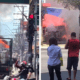 vÍdeo caminhão pega fogo na avenida autaz mirim e mobiliza corpo de bombeiros em manaus