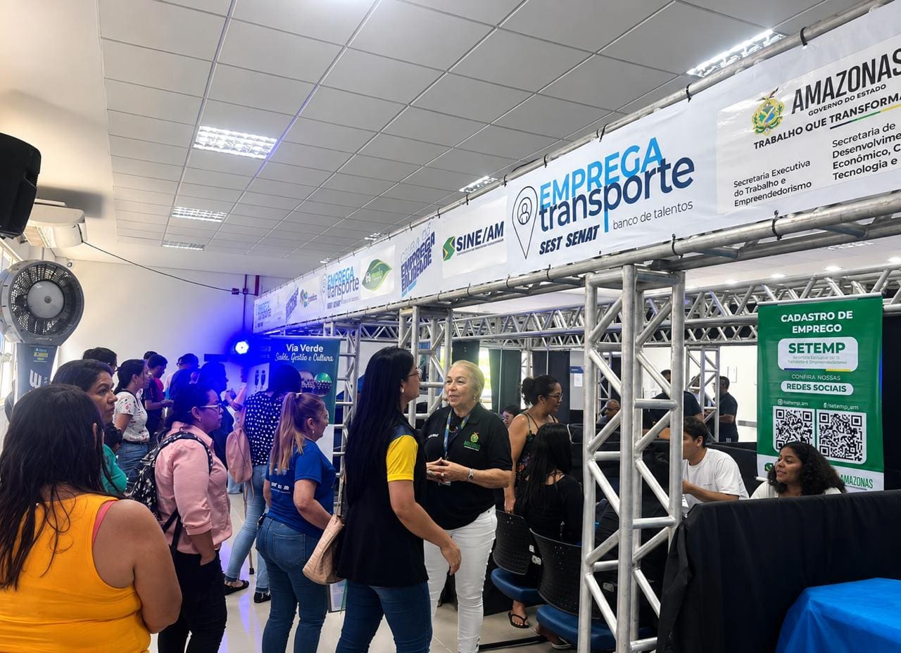 mais de 730 vagas de emprego serão oferecidas em feira gratuita em manaus