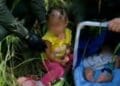 menina encontrada com bebe na mata 1