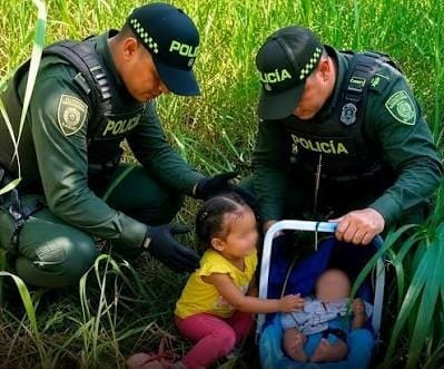 menina encontrada com bebe na mata