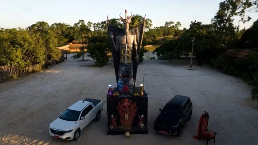 prefeitura de são gonçalo do amarante diz que estátua do diabo é legal e defende liberdade religiosa