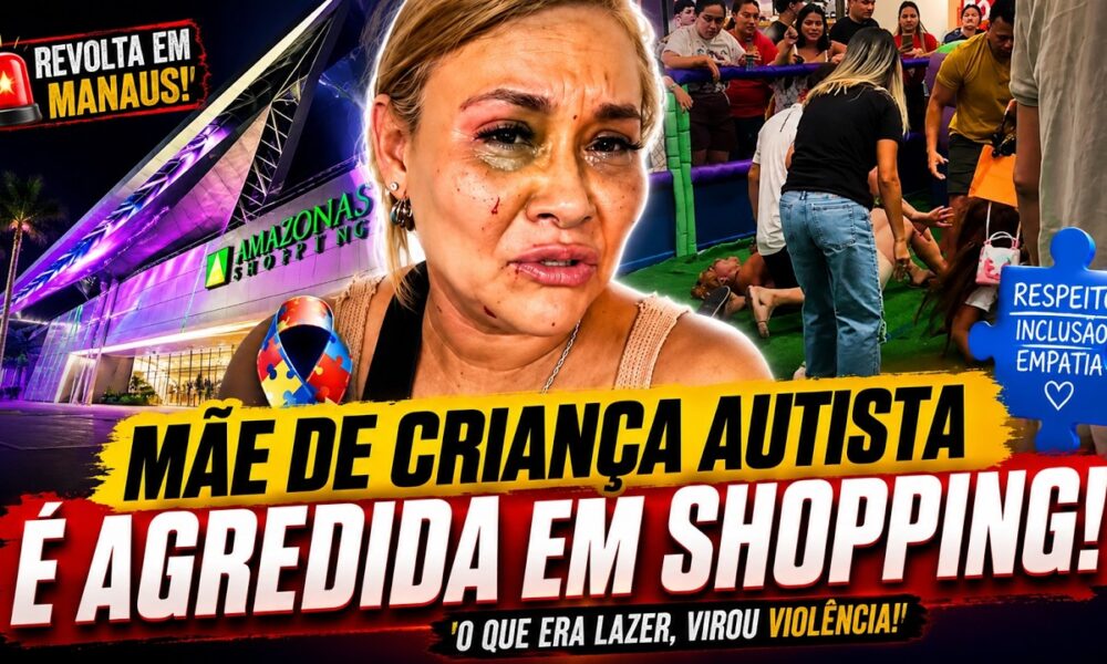 Revolta em Manaus: Mãe Atípica é Espancada Após Crise de Filho Autista / Foto : Divulgação