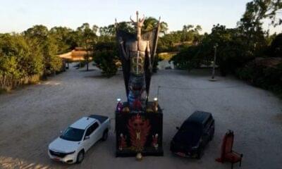 prefeitura de são gonçalo do amarante diz que estátua do diabo é legal e defende liberdade religiosa