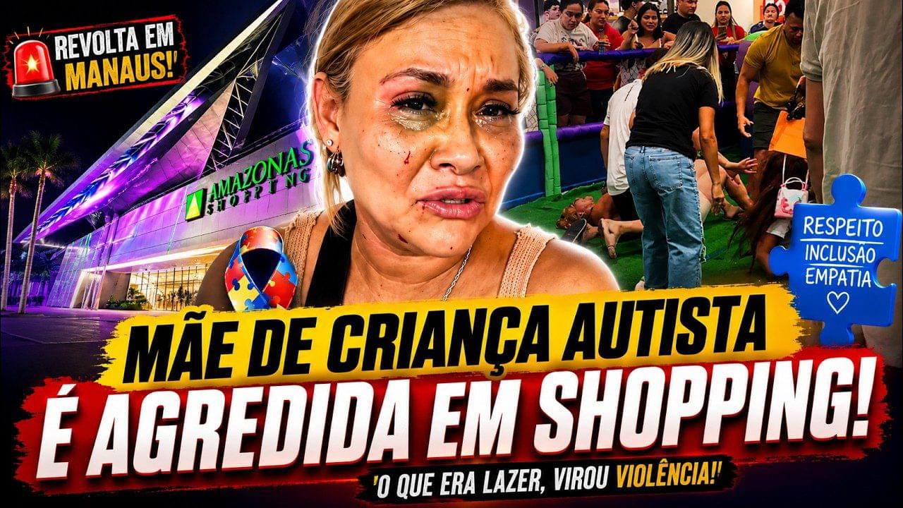 Revolta em Manaus: Mãe Atípica é Espancada Após Crise de Filho Autista / Foto : Divulgação
